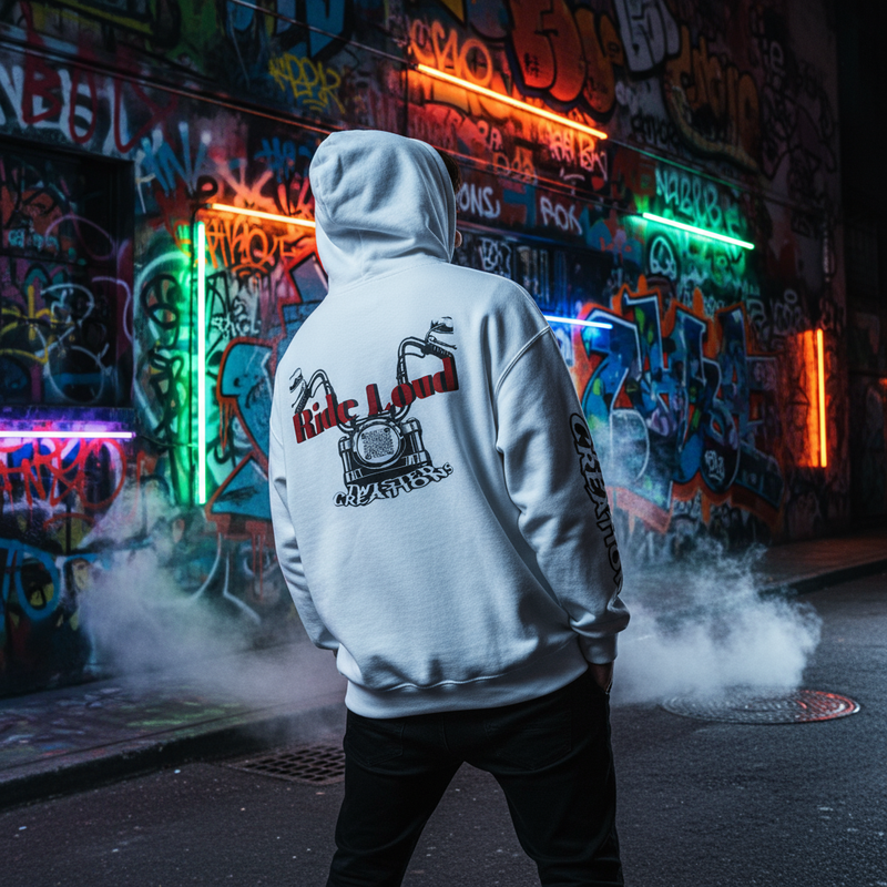 Ride Loud Hoodie - Front View