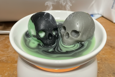 Skulz Meltz by Twisted Creations - WATCH THEM MELT AS THEY  🔥 UNLEASH A HEL OF'A SMELL IN YOUR HOME! 🔥  Realistic detailed