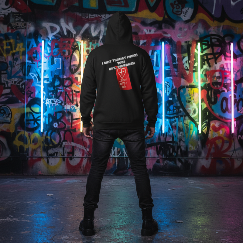 Throat Punch 3 - Back View